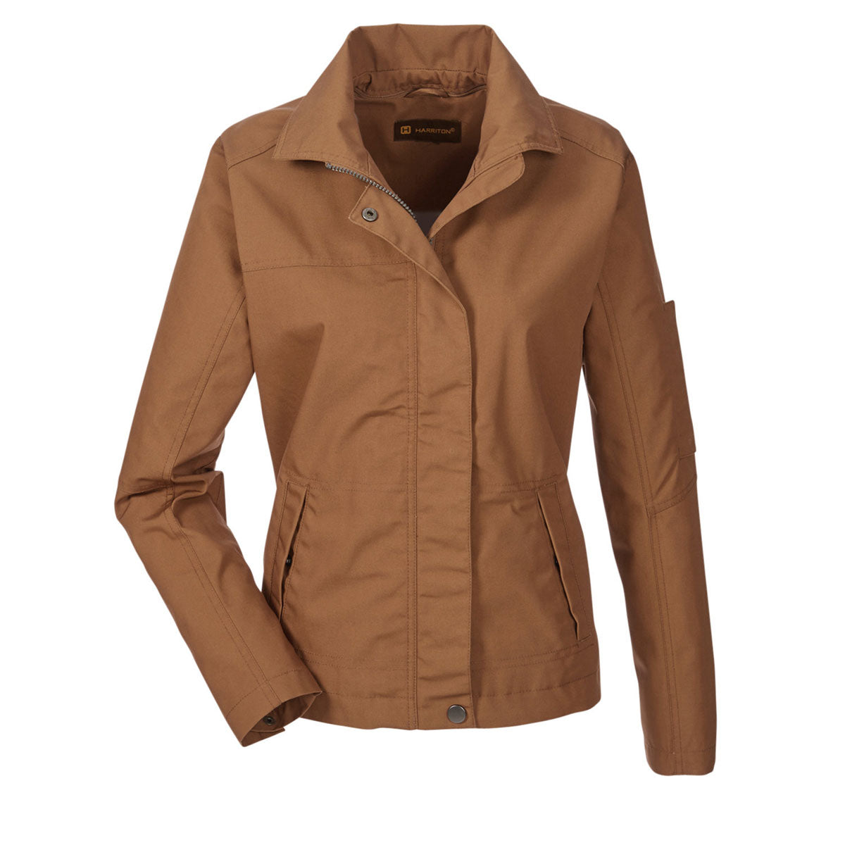 Canvas Work Jacket - Women - Duck Brown