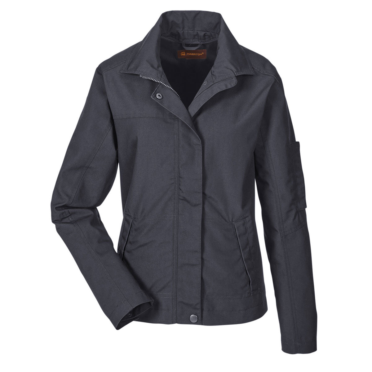 Canvas Work Jacket - Women - Dark Charcoal