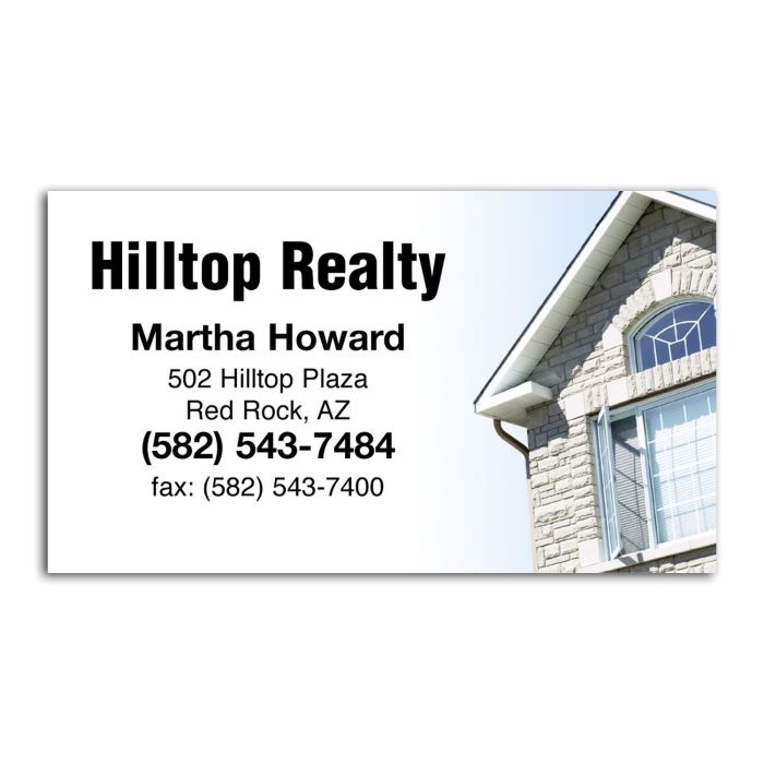 Business Card Magnet - House