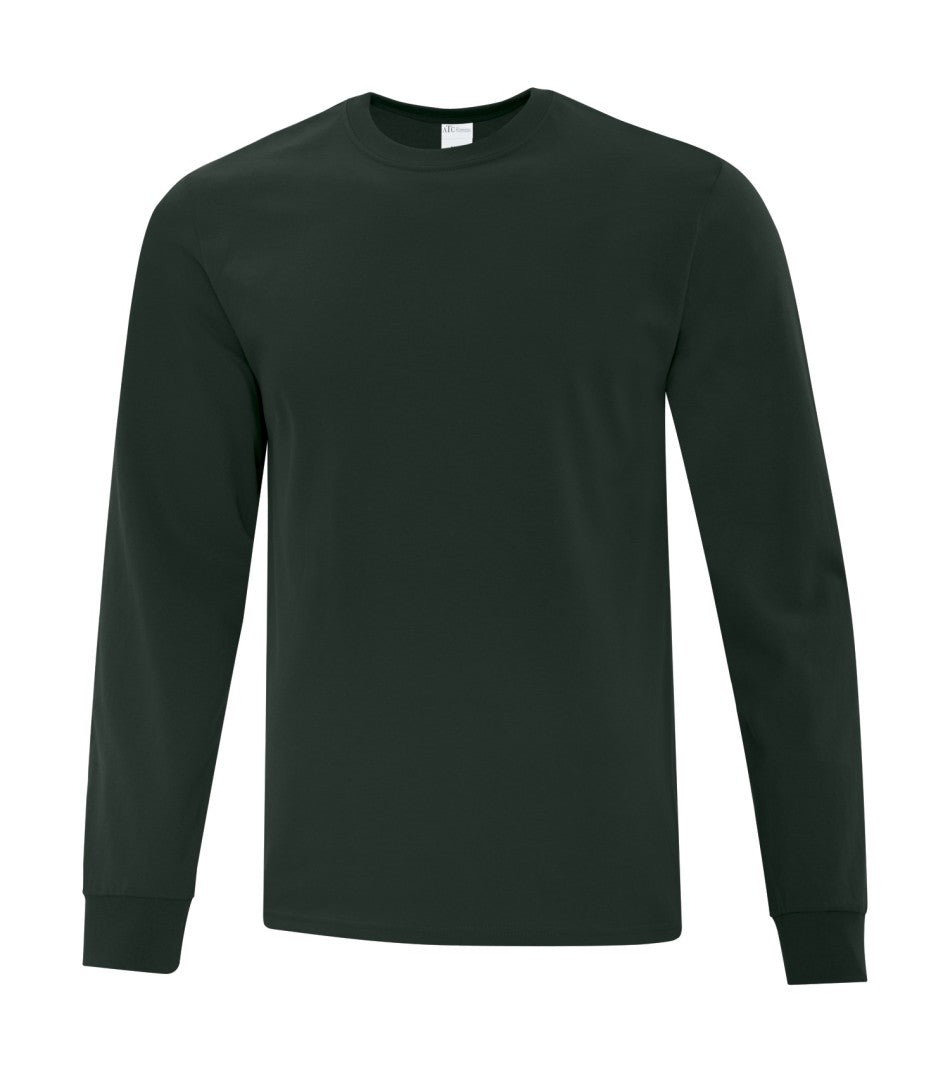 ATC Everyday Cotton Long Sleeve Tee - Dark Green
