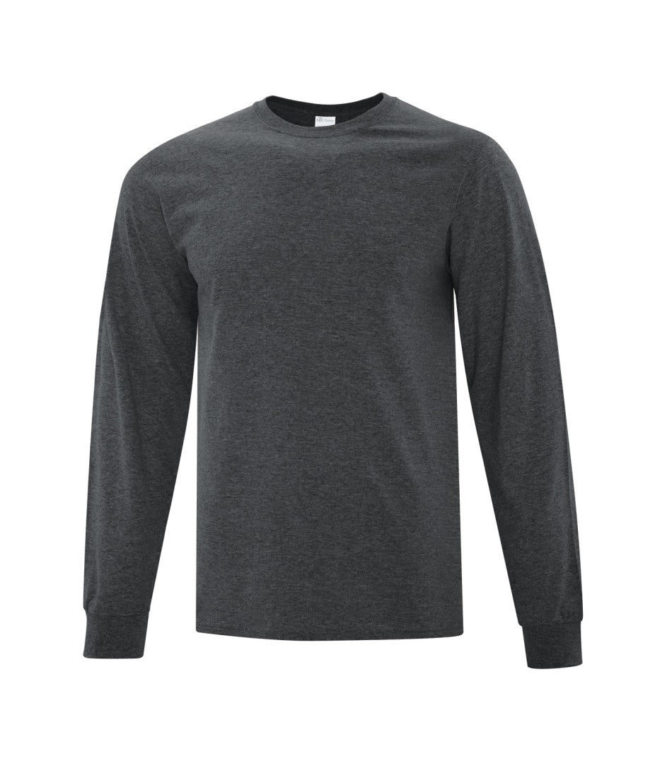 ATC Everyday Cotton Long Sleeve Tee - Dark Heather