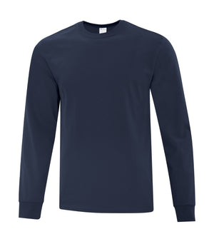 ATC Everyday Cotton Long Sleeve Tee - Navy
