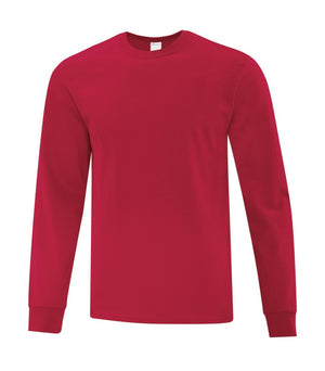 ATC Everyday Cotton Long Sleeve Tee - Red