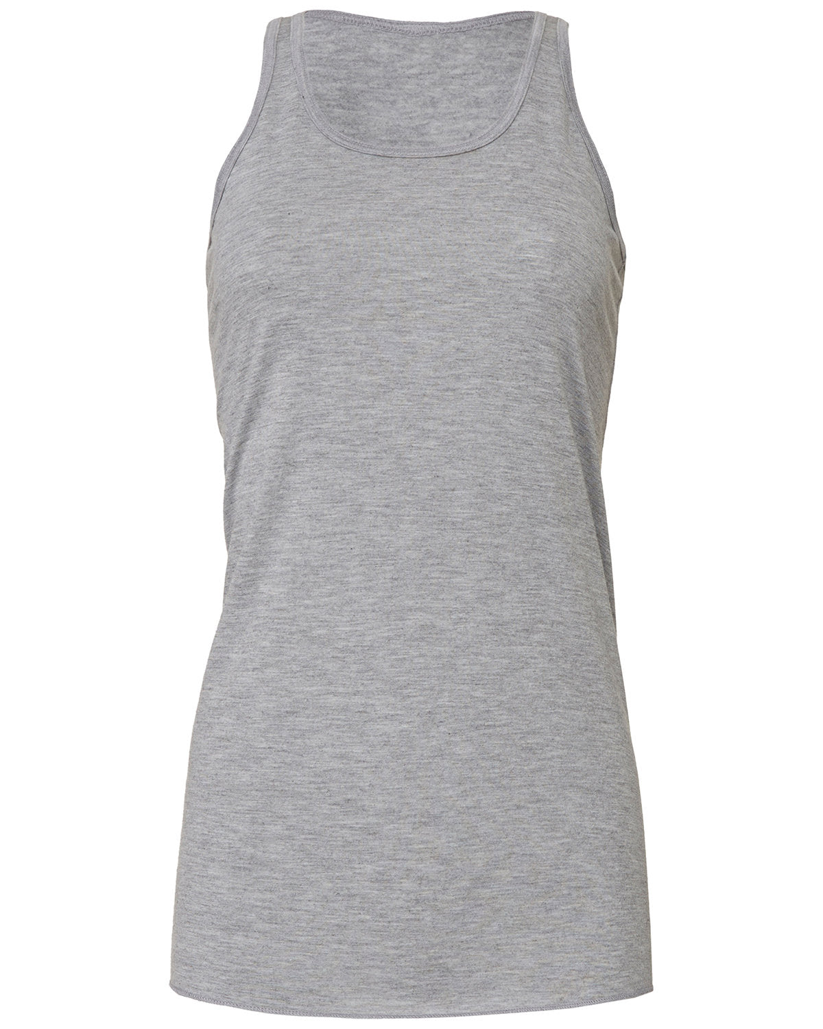 Bella + Canvas Ladies' Flowy Racerback Tank - Athletic Heather