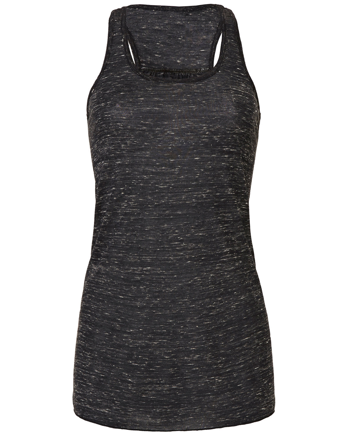Bella + Canvas Ladies' Flowy Racerback Tank - Black Marble