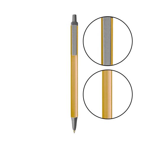Cream BIC® Clic Stic® Pen - Cream With Silver
