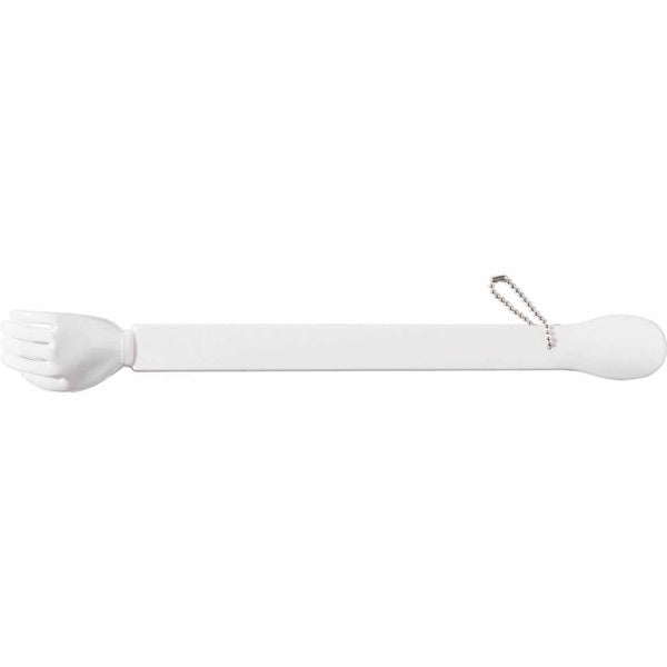 Back Scratcher with Shoe Horn - White