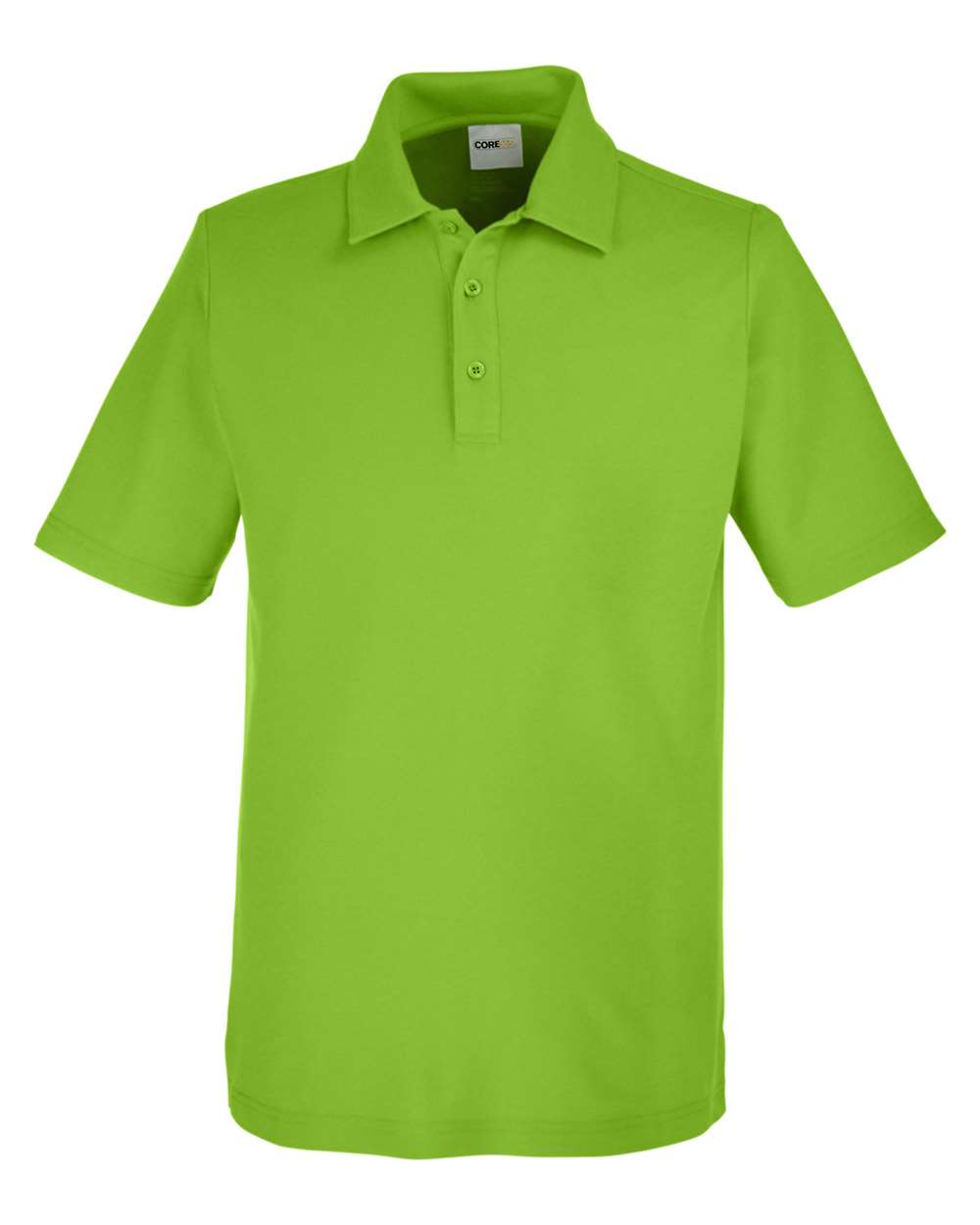 CORE365 Men's Fusion ChromaSoft™ Pique Polo - Acid Green