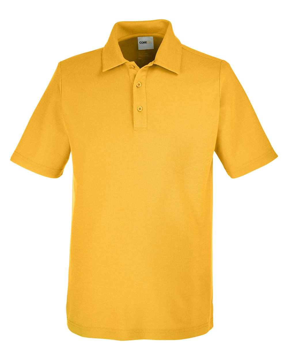 CORE365 Men's Fusion ChromaSoft™ Pique Polo - Campus Gold