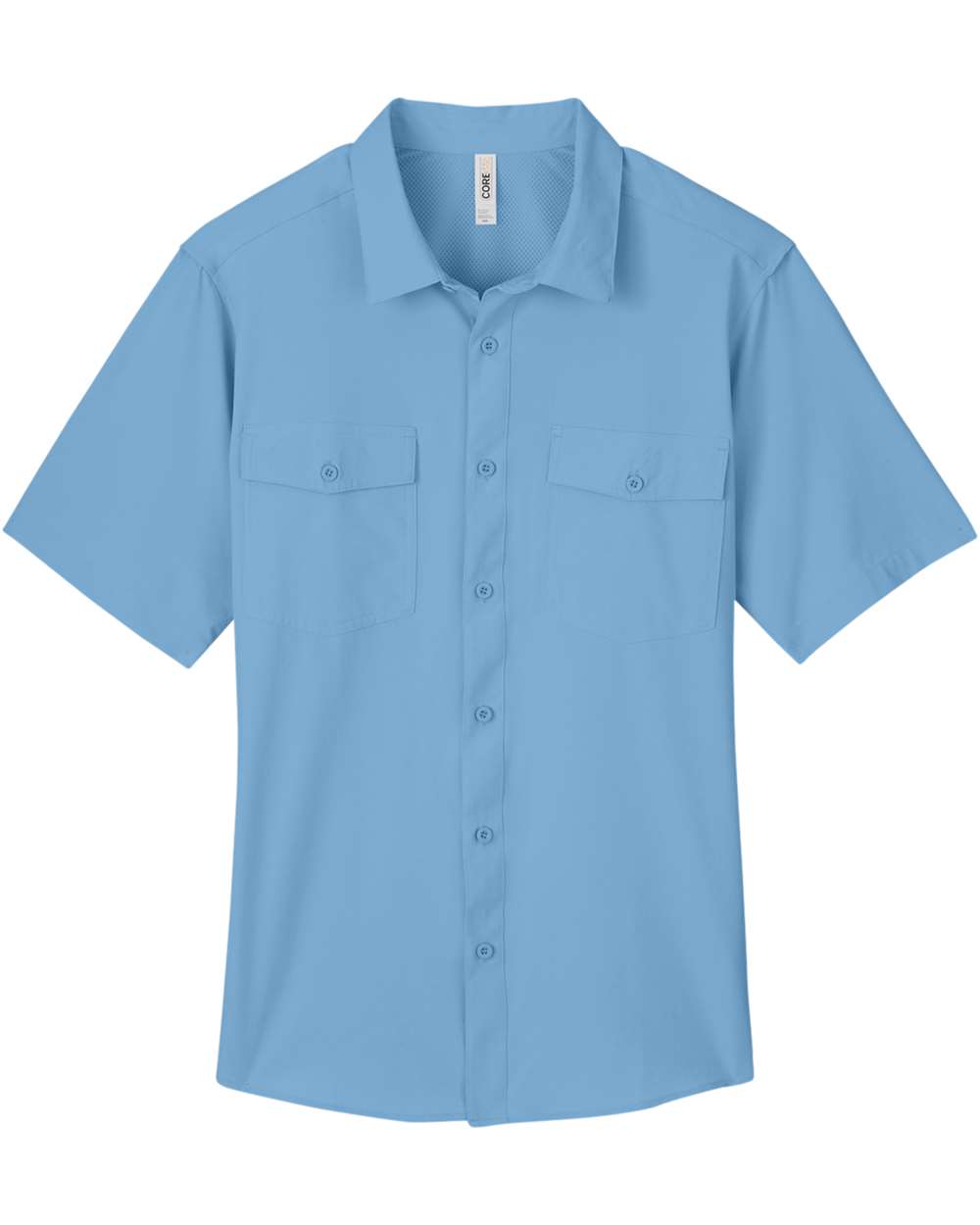 CORE365 Men's Ultra UVP® Marina Shirt - Columbia Blue