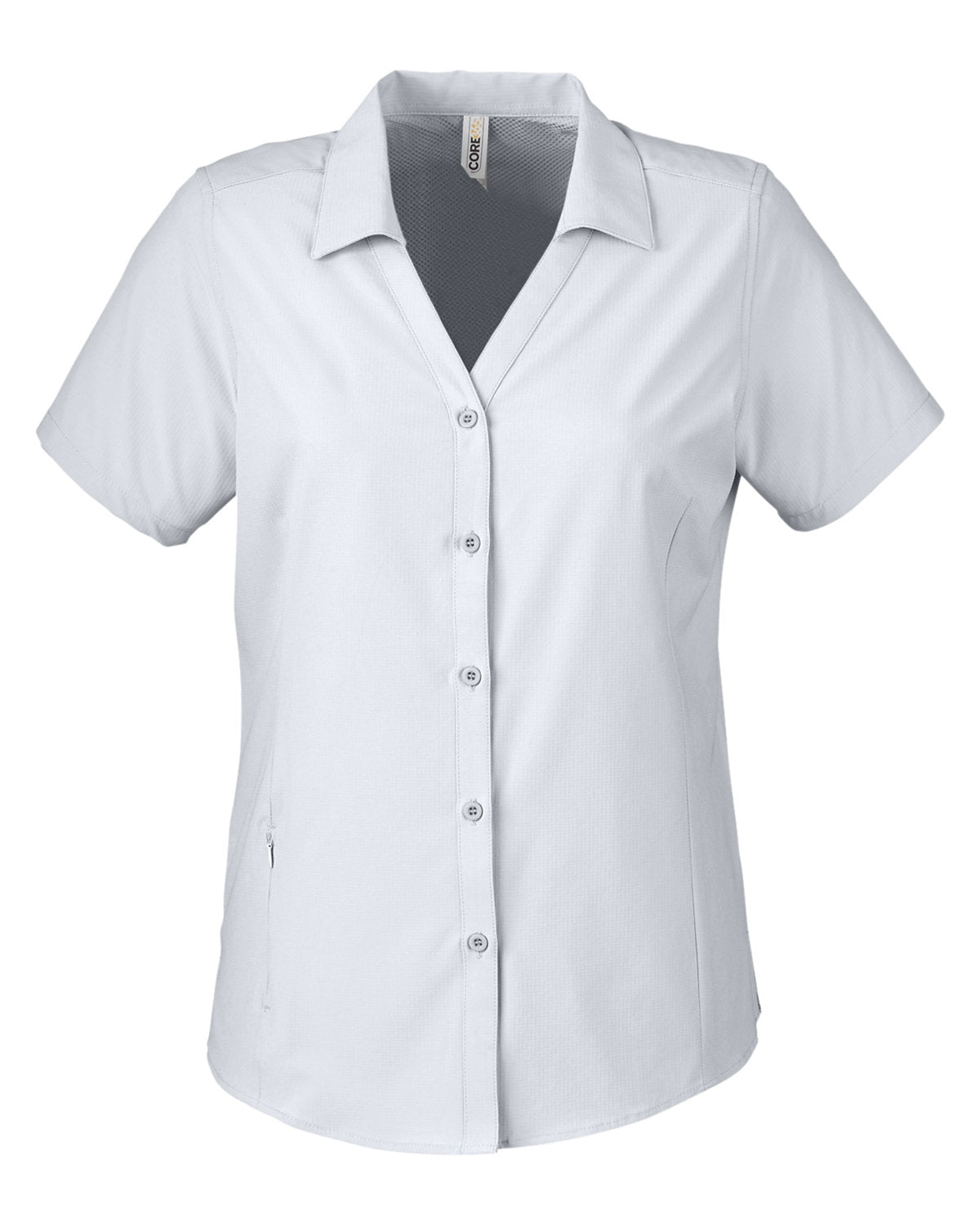 Core365 Ladies' Ultra UVP® Marina Shirt - Platinum