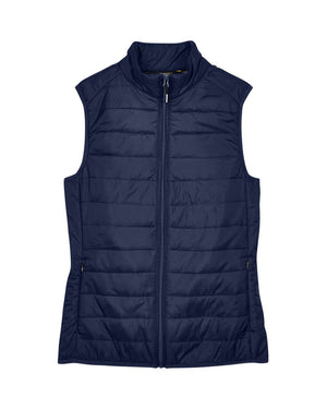 CORE365 Packable Puffer Vest - Women - Classic Navy