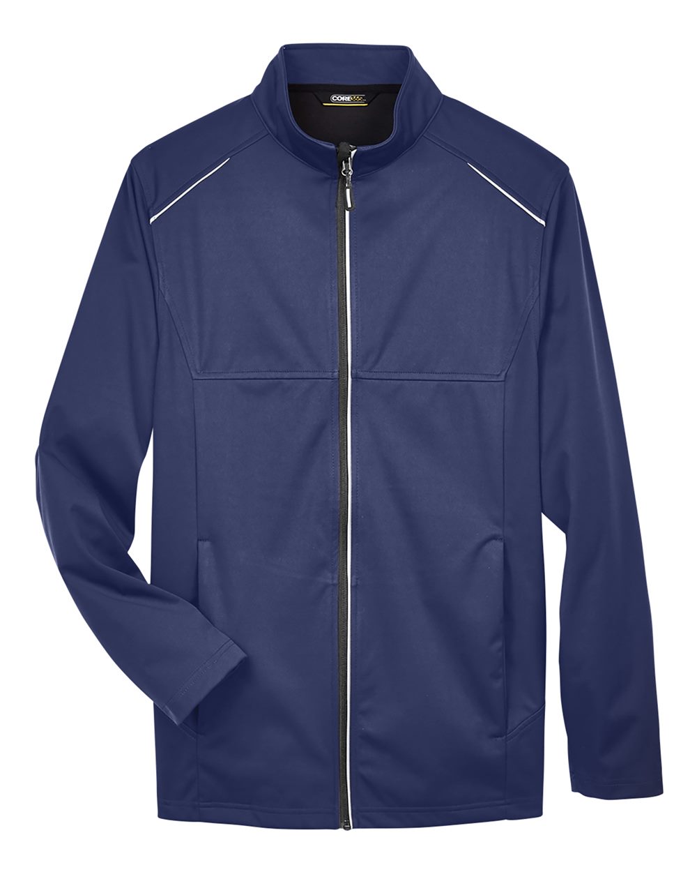CORE365 Men's Tall Techno Lite Three-Layer Knit Tech-Shell - Classic Navy