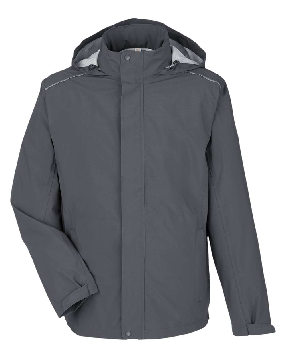 CORE365 Men's Barrier Rain Jacket - Carbon