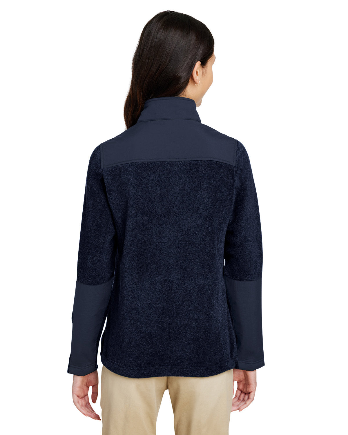 Core365 Ladies' Journey Summit Hybrid Full-Zip - Back