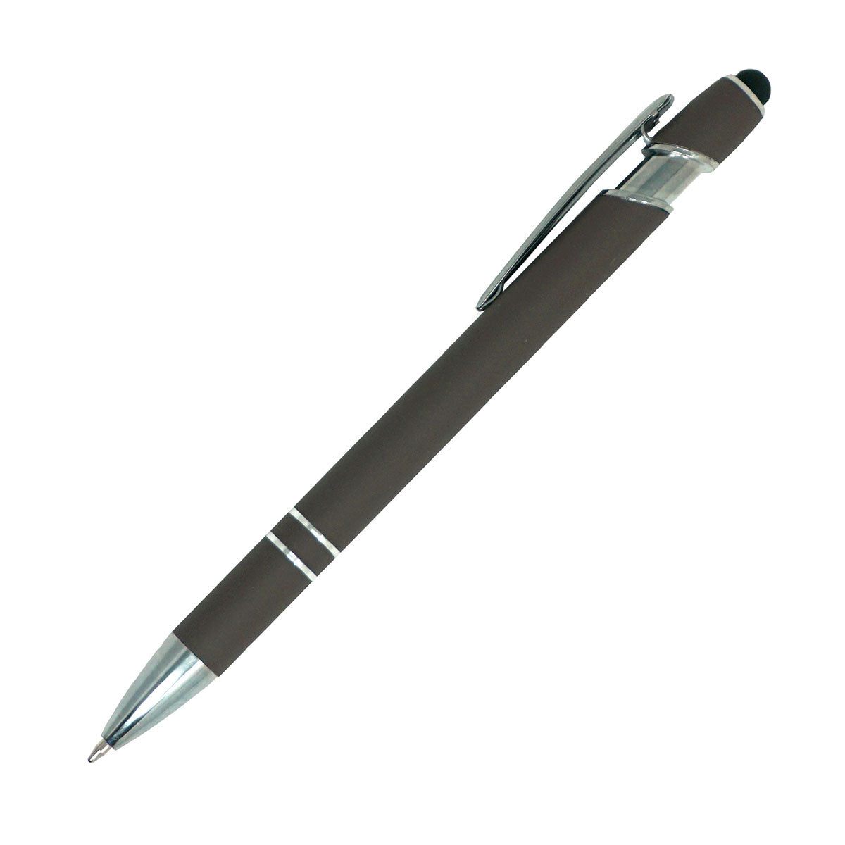 Shelby Soft Grip Pen - Taupe