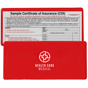 Large Policy Holder (opens on long side)