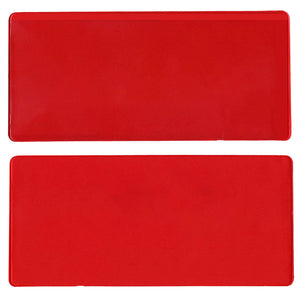 Large Policy Holder (opens on long side) - Red