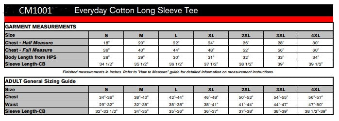 ATC Everyday Cotton Long Sleeve Tee - CM1001