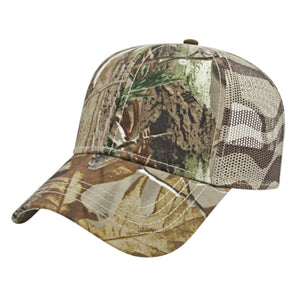 Flag Mesh Back Cap - Realtree Ap™ Camo/Khaki Beige