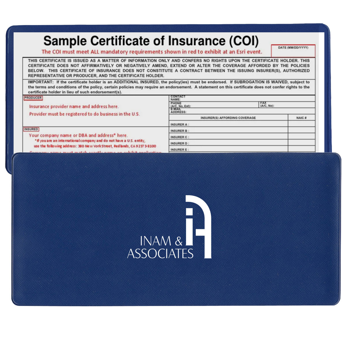 Large Policy/Lottery Ticket Holder (open on short side)