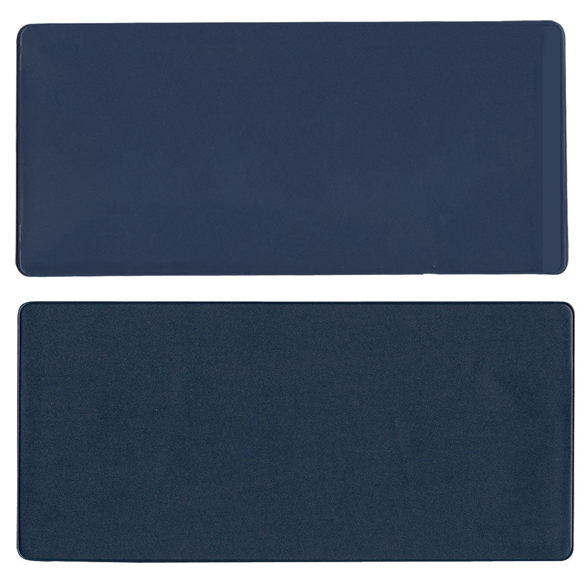 Large Policy/Lottery Ticket Holder (open on short side) - Navy Blue