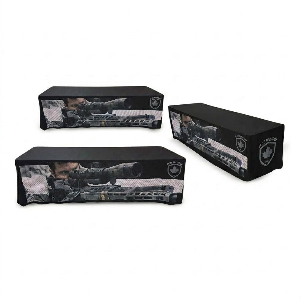 Sublimated Table Cloth for 4' table, Drape style, 4 sided, Closed Back