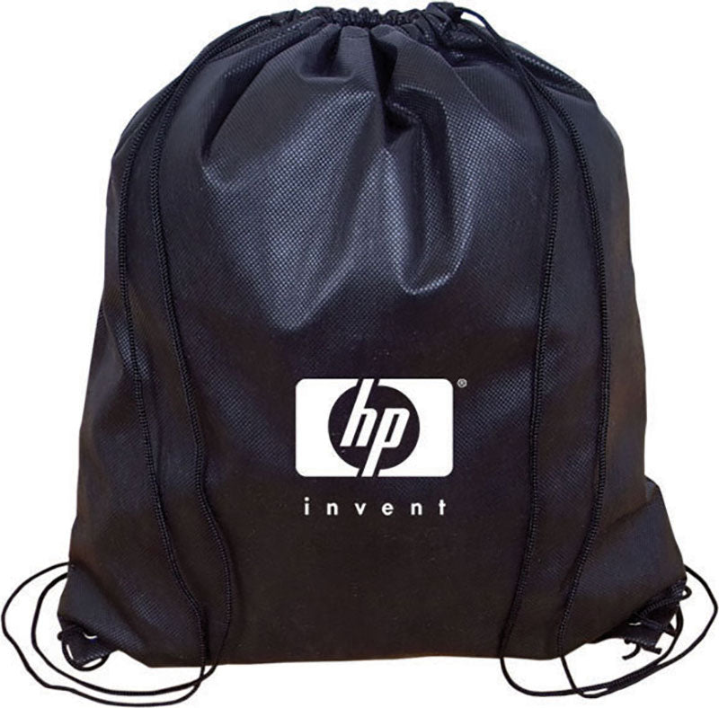 Small 90 d Drawstring Cinch Bag - Black