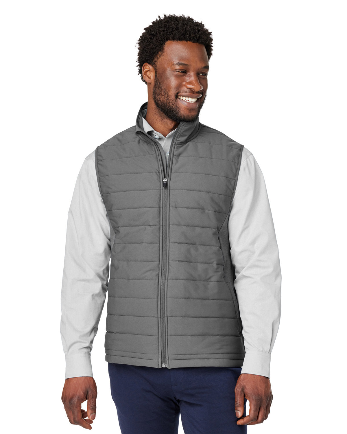 Devon & Jones New Classics® Men's Charleston Hybrid Vest - Front