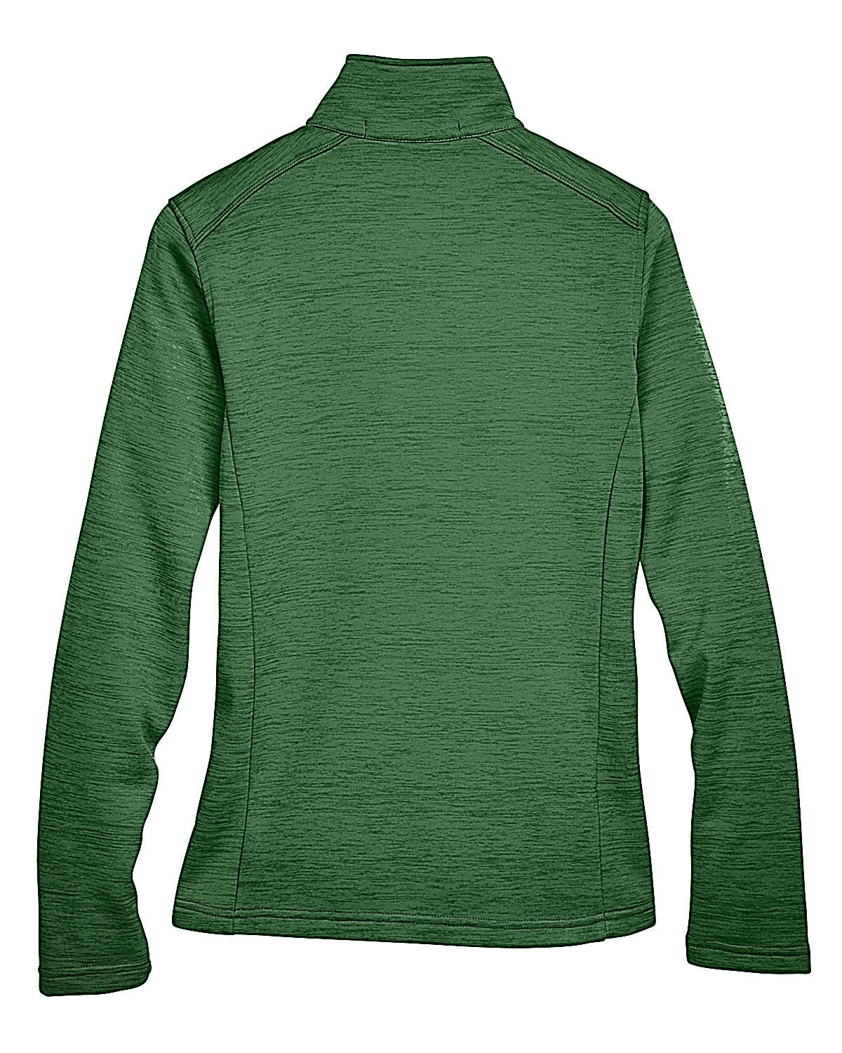 Devon & Jones Ladies' Newbury Mélange Fleece Quarter-Zip - Back