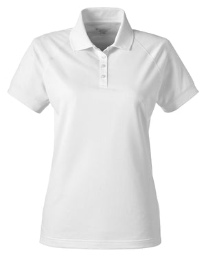Ladies' Charge Snag and Soil Protect Polo - White