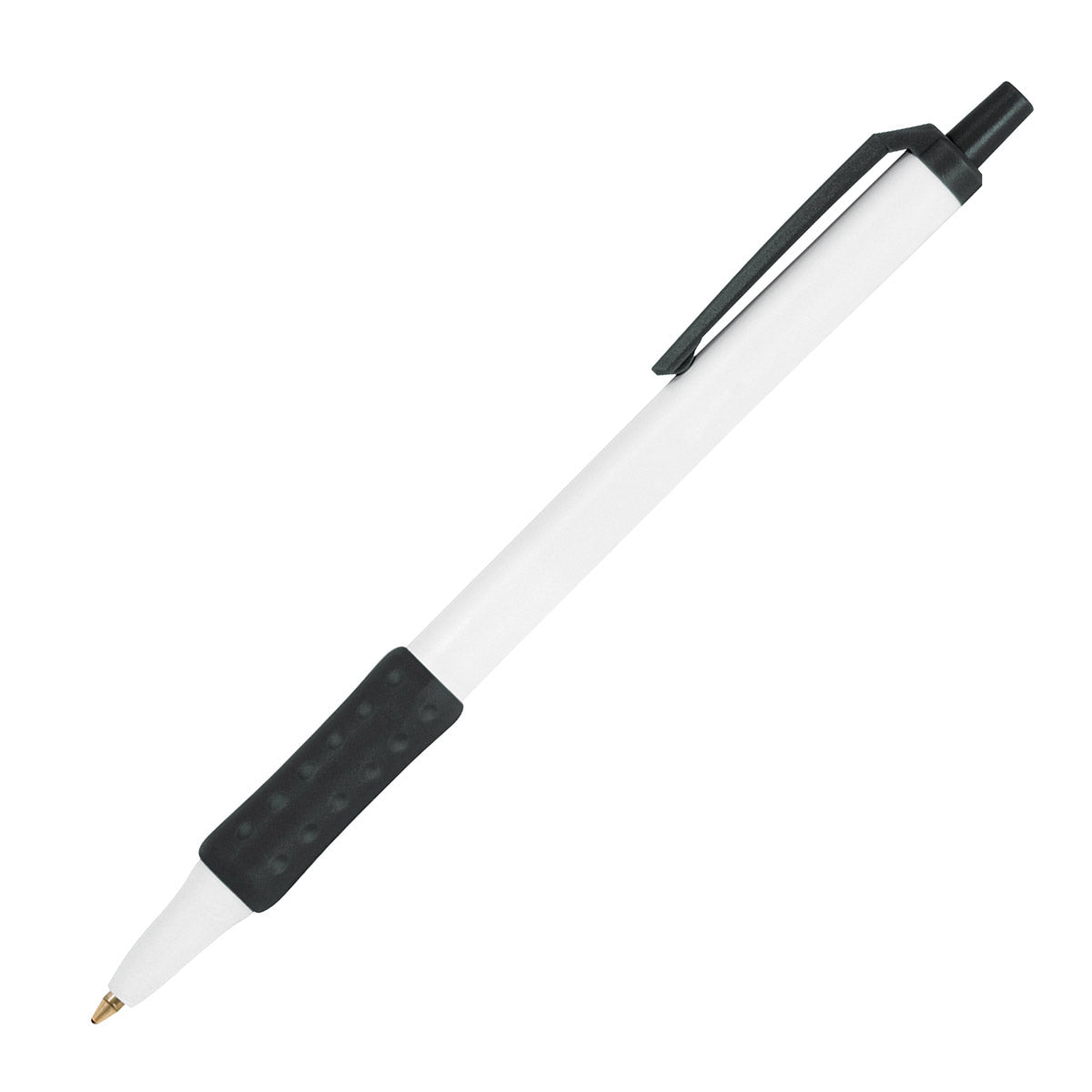 BIC® Clic Stic® Grip Pen - White With Black