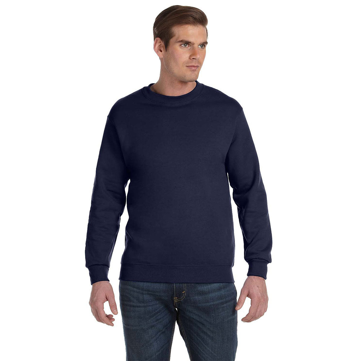 Gildan Dry Blend® 15 oz. Fleece Crew - Navy