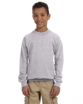 Gildan Youth Heavy Blend™ Fleece Crew - Sport Grey