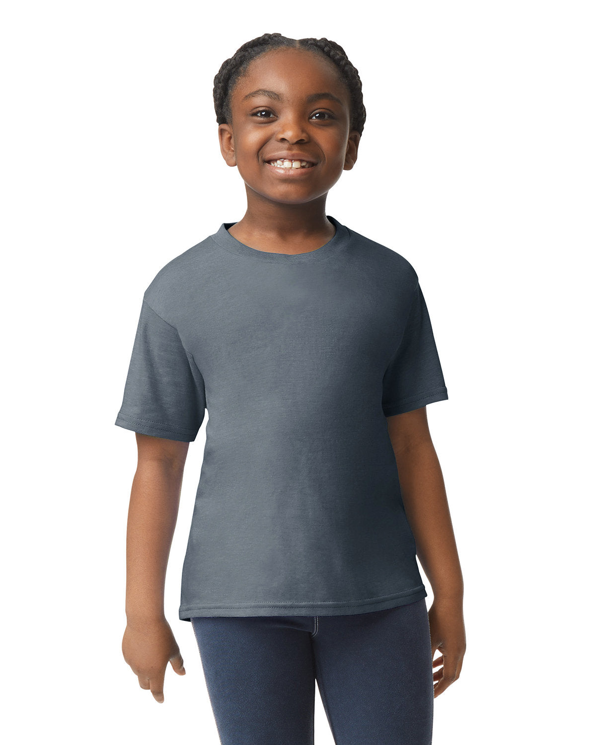 Gildan Youth Softstyle T-Shirt - Dark Heather