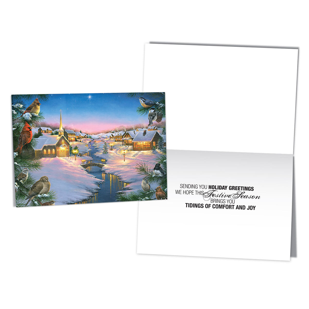 Holiday Cards - Sending You Holiday Greetings - H