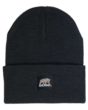 Berne Apparel Berne Heritage Knit Cuff Cap - Black