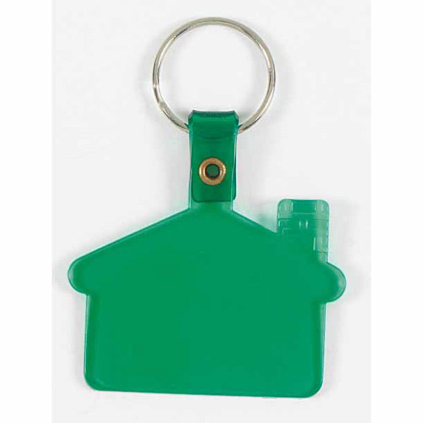 House Flexy Key Tag - Green