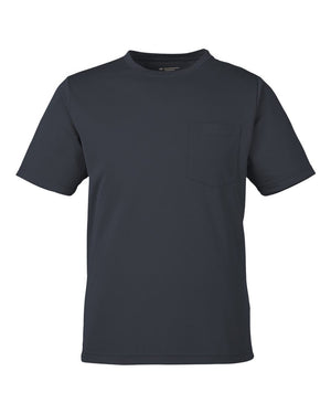 Harriton Charge Snag And Soil Protect Unisex T-Shirt - Dark Charcoal