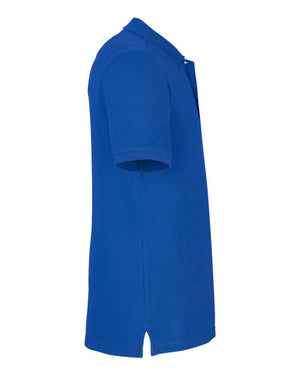 Harriton Men's Valiant Cotton Snag Protect Polo