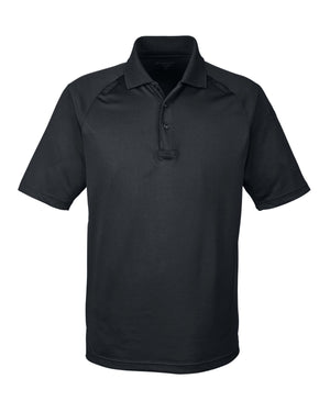 Harriton Men's Advantage Tactical Performance Polo - Black