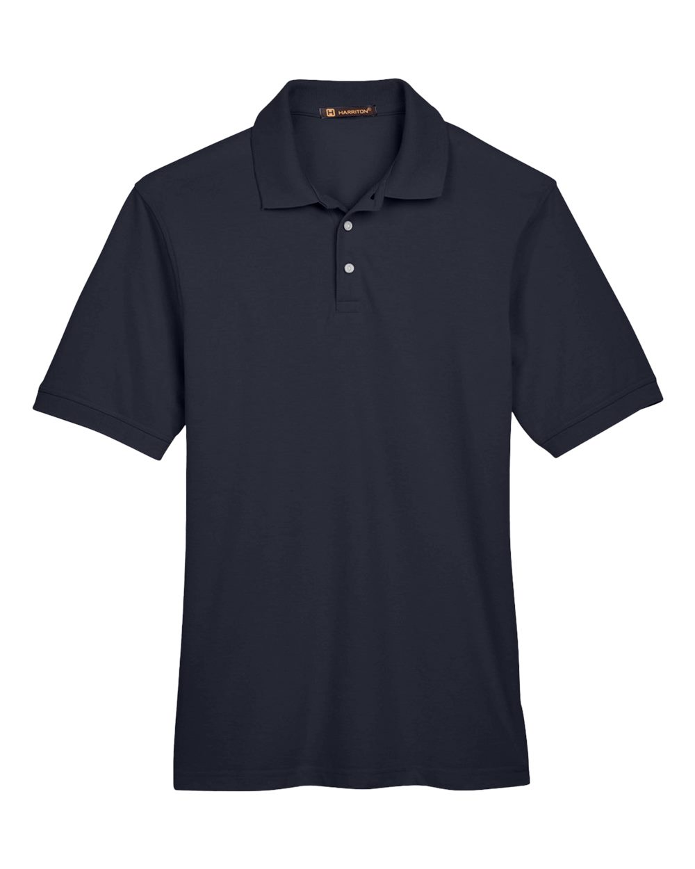 Harriton Men's 5.6 oz. Easy Blend Polo - Navy