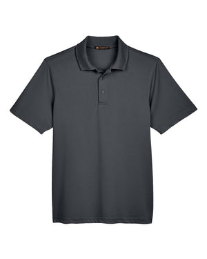 Harriton Men's Advantage Snag Protection Plus IL Snap Placket Polo - Dark Charcoal