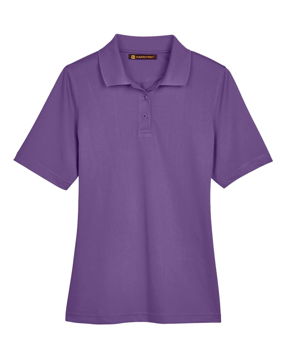 Harriton Ladies' Advantage Snag Protection Plus Polo - Team Purple