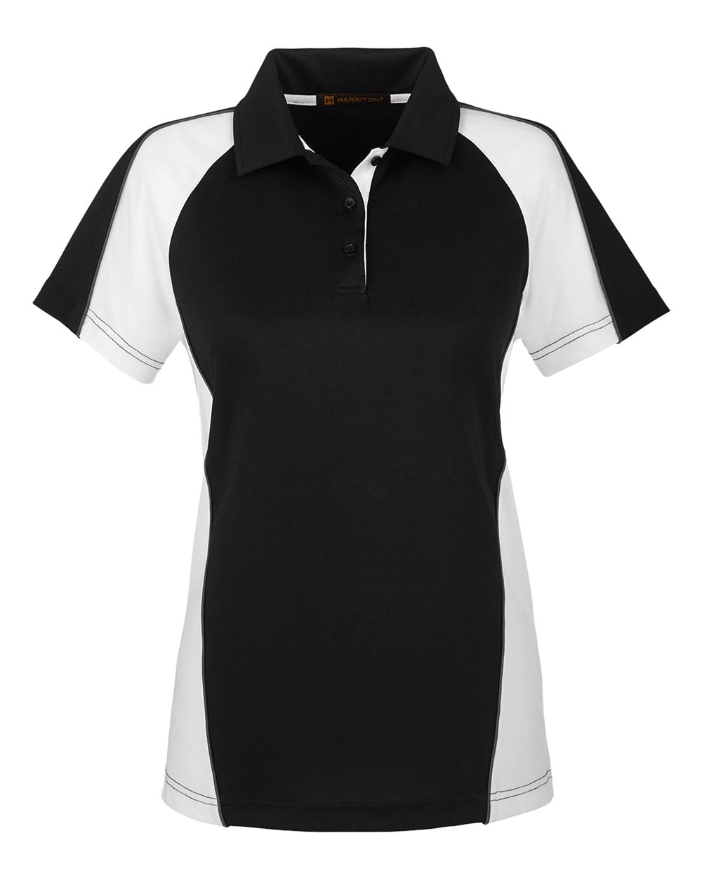 Harriton Ladies' Advantage Snag Protection Plus IL Colorblock Polo