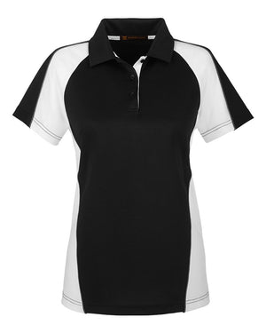 Harriton Ladies' Advantage Snag Protection Plus IL Colorblock Polo