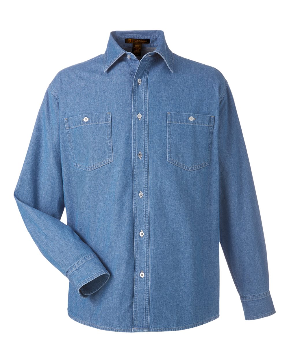 Harriton Men's Denim Shirt-Jacket