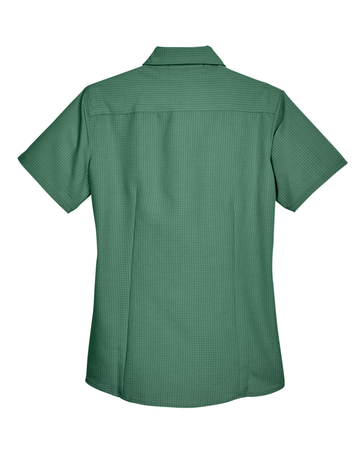 Harriton Ladies' Barbados Textured Camp Shirt - Back