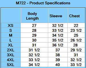 Harriton Unisex ClimaBloc® Heavyweight Hooded Full-Zip Jacket - Specs