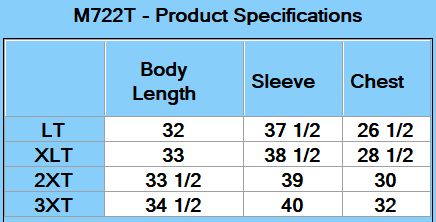 Harriton Men's Tall ClimaBloc® Heavyweight Hooded Full-Zip Jacket - Specs